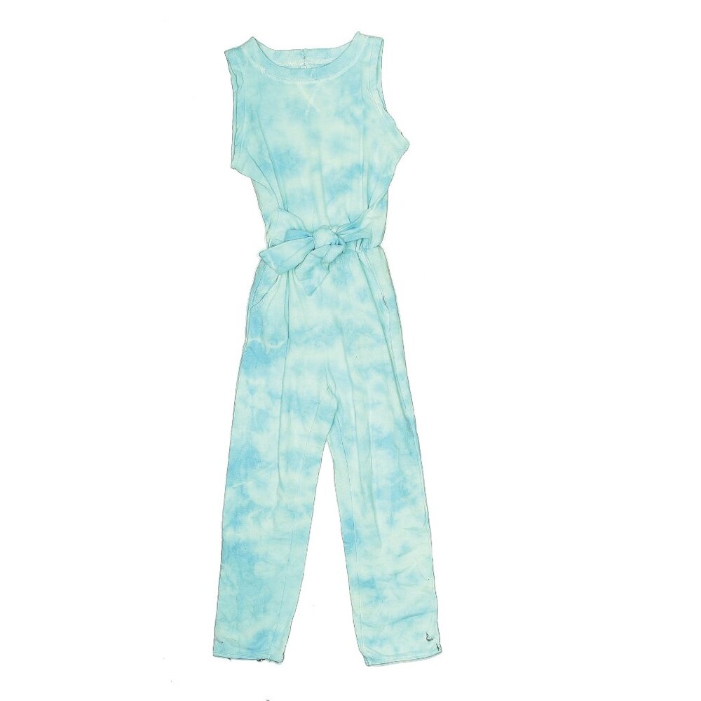 C&C California Kids Aqua Tie Dye Romper/ Jumpsuit, Size 6